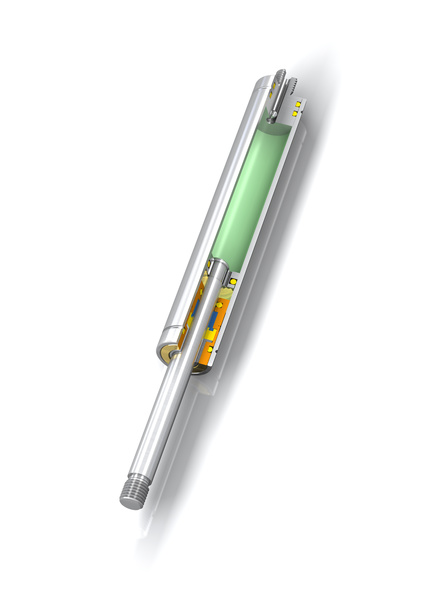 Paar Gasfeder Universal Gasdruckfeder Gasdruckdämpfer Edelstahl 350mm 200N
