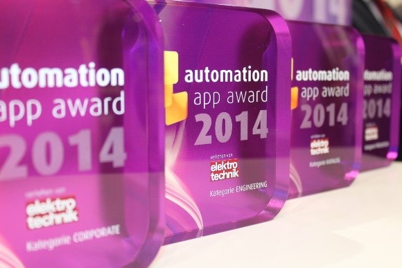 ACE gewinnt automation app award 2014 
