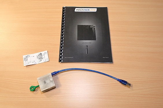 INNOVACE 2018 Gewinnerteam Venlo Ausarbeitung und 3D-Druck