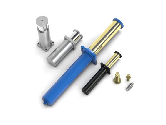 Viskoelastische Stoßdämpfer von ACE sind extrem kompakt und zeichnen sich durch sehr zuverlässige Dämpfungseigenschaften über viele Jahre bei keinem Wartungsaufwand, keinen Einstellungsarbeiten und keinen Leckagen aus