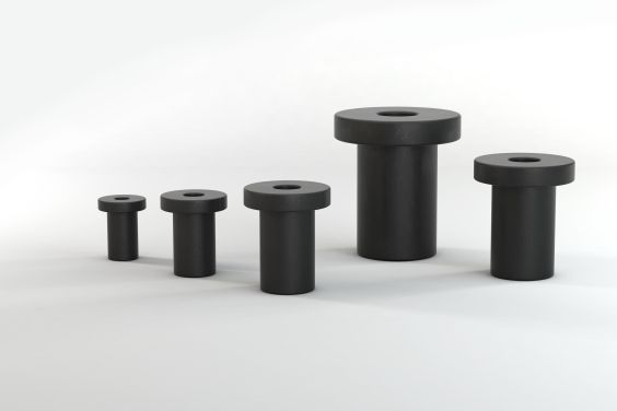 Die Schnellbefestigungselemente namens Flex Locs von ACE sorgen als lösbare Blindnietverbindung auf einfache Weise für Schwingungs- und Schock- sowie für Körperschallisolierung