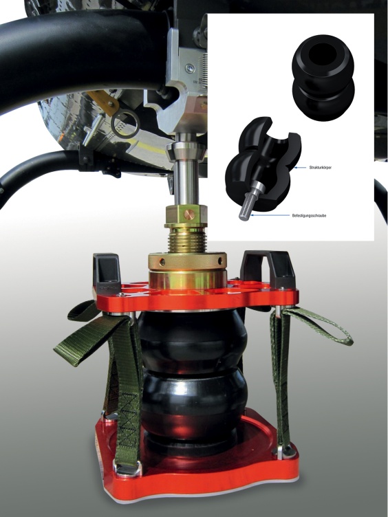 Teil der Dämpfungssysteme sind dafür maßgeschneiderte ACE TUBUS Sicherheitsdämpfer