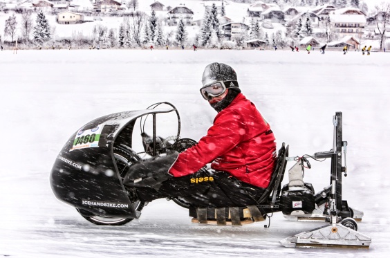 ACE Geschwindigkeitsregulierung Eis-Handbike