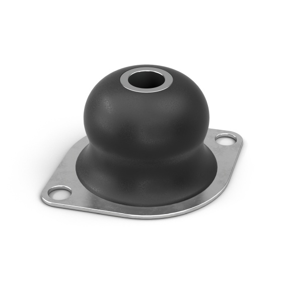Bubble Mounts sind konzipiert für die Isolierung leichter Lasten in der Luftfahrtelektronik, an Computern oder zur Lagerung von besonders empfindlichem medizinischem Equipment und eignen sich auch für die effektive Isolierung von Kleinpumpen oder Kompressoren