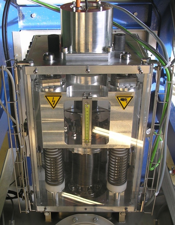 FAIR GSI Linearantriebseinheit mit Industriestossdaempfern PU III