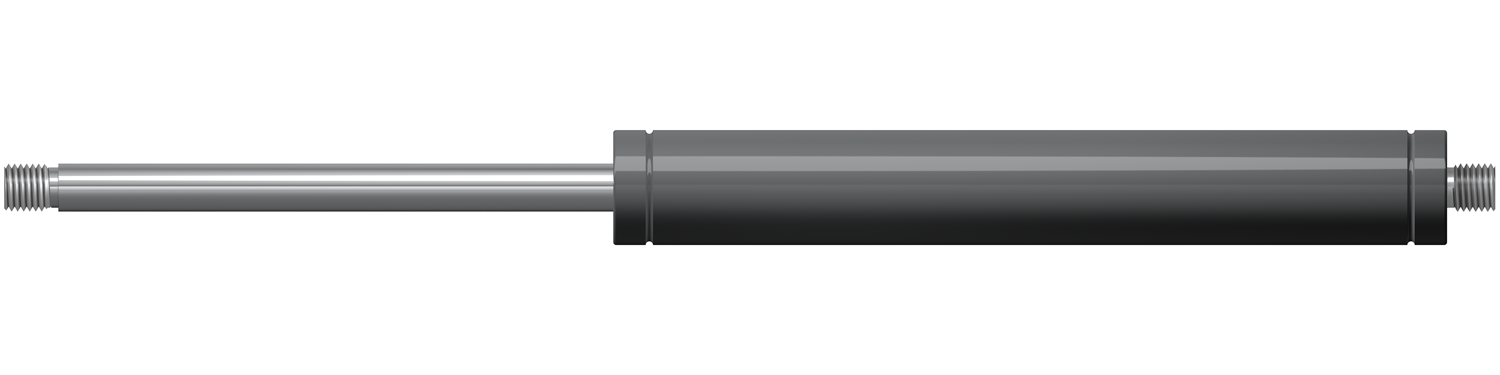 Gasdruckfeder Gasdruckdämpfer Kugelpfanne 450mm/180mm